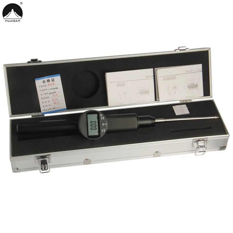 FUJISAN цифровые индикаторы 0-100 мм/0,01 мм цифровой манометр циферблат тестовые индикаторы циферблат микрометр суппорт измерительные инструменты