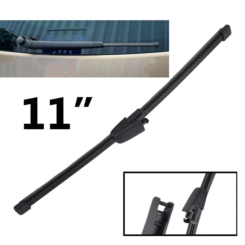 2-Piece Front Windshield Wiper Blade Set For VW Passat B6 (2005-2011) | 24" + 19" Frameless Blades
