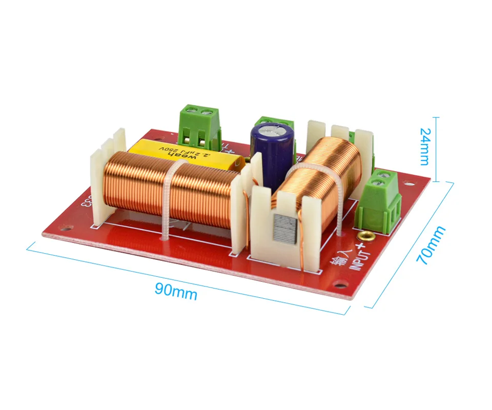 AIYIMA 2 шт. 200 Вт аудио Динамик делитель частоты 3-х полосная кроссовер ВЧ среднего уровня баса независимая кроссовер Динамик s emi фильтр "сделай сам"