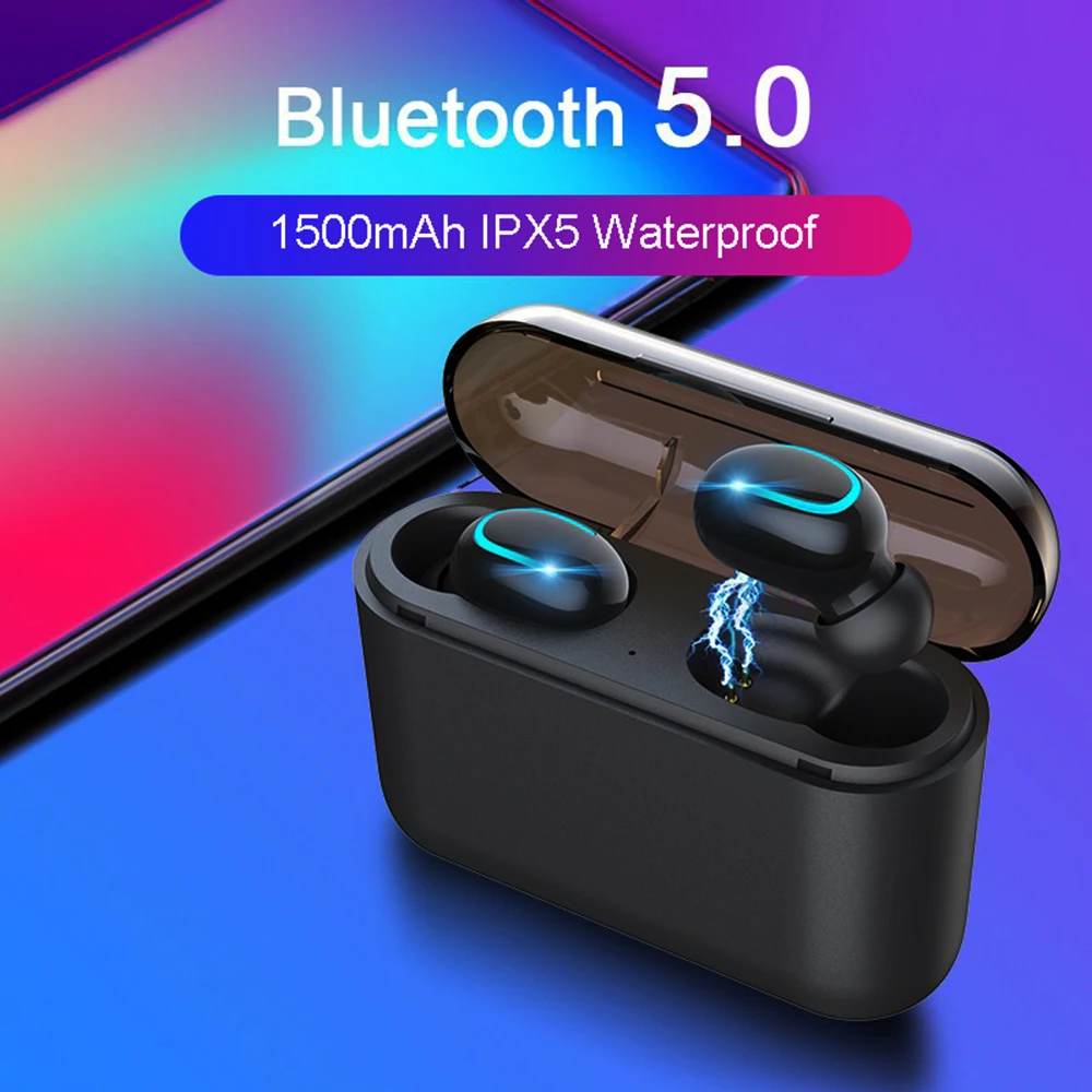 Bluetooth 5 0 наушники TWS беспроводные мини Handsfree Touch спортивные игровая гарнитура