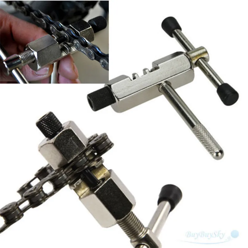 

Bicycle Chain Cutter Cycling Universal Repair Chain Splitter Breaker Rivet Link Remover Tool Chain Tools for Spliter #2M30