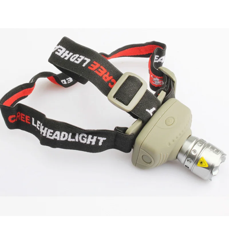 

300LM 5W Q5 LED Zoom Adjustable Flashlight Head Lamp Light 6-mode Headlamp CLH