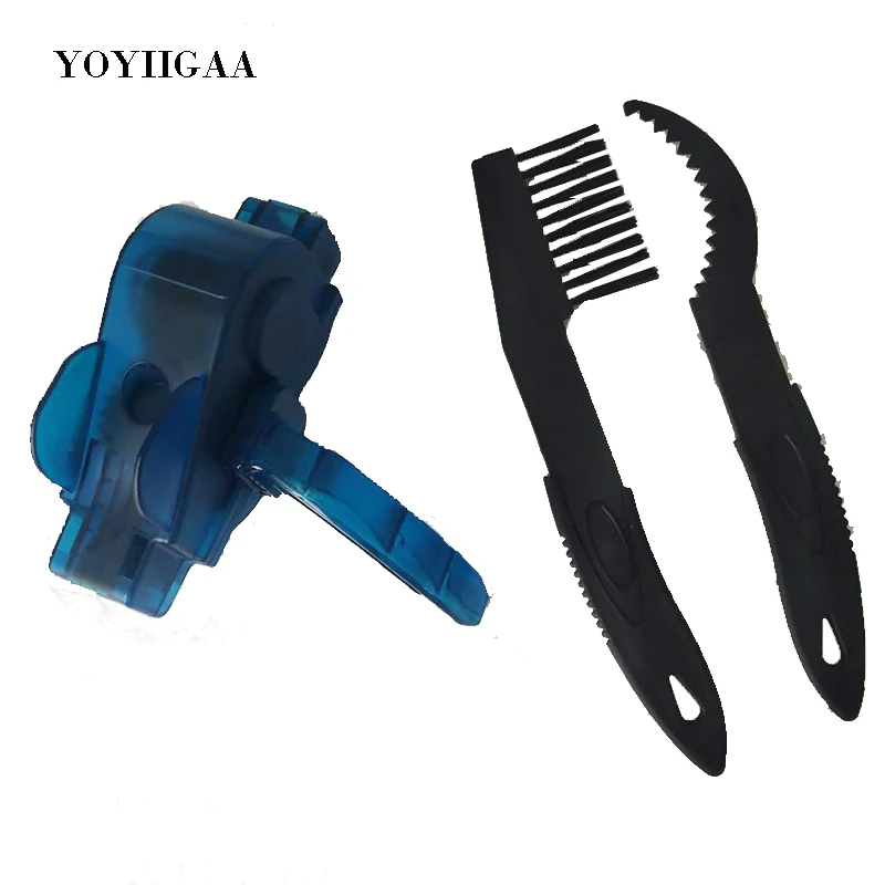 

Bicycle Chain Cleaner Scrubber Brush MTB Bike Cleaning Kit Useful Bicycle Wash Tool Set For Bike Accessories Cycling Repair Tool