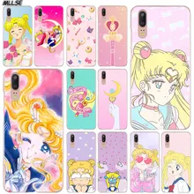 Модный прозрачный чехол MLLSE с аниме Сейлор Мун для huawei P30 P20 P10 P9 P8 Lite P30 P20 Pro Mini P Smart Plus