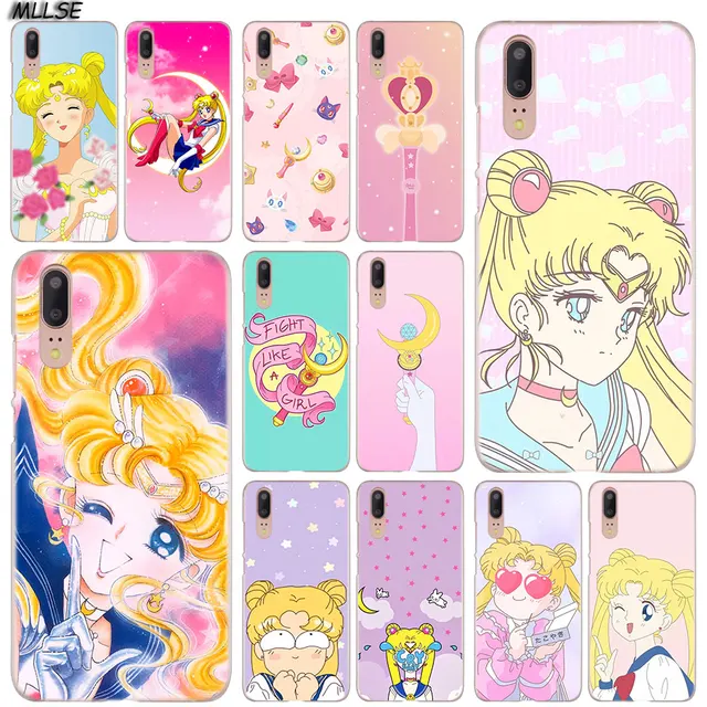 US $1.64 MLLSE Anime Sailor Moon Fashion Clear Case Cover for Huawei P30 P20 P10 P9 P8 Lite 2017 P30 P20 Pro