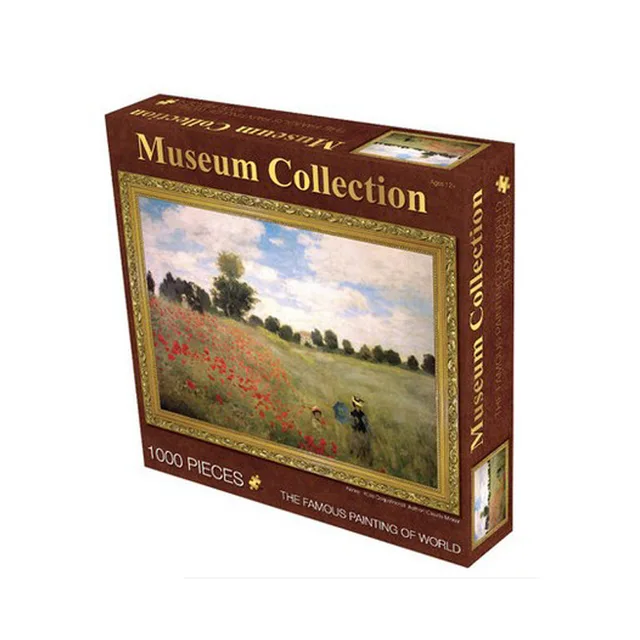 1000pcs Famous painting Art Puzzles Old Master Jigsaw Great Picture