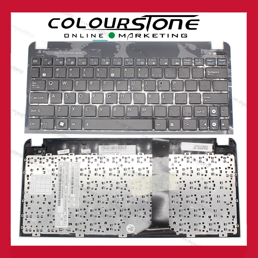 

US With frame Laptop keyboard notebook keyboard for ASUS EPC1015 US BLACK KEYBOARD Frame