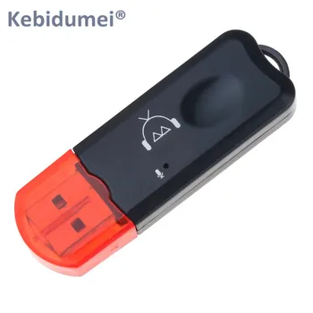 

kebidumei Wireless Handsfree bluetooth Adapter Dongle Kit USB Bluetooth V2.1 Audio Stereo Receiver for Speaker for iphone Car