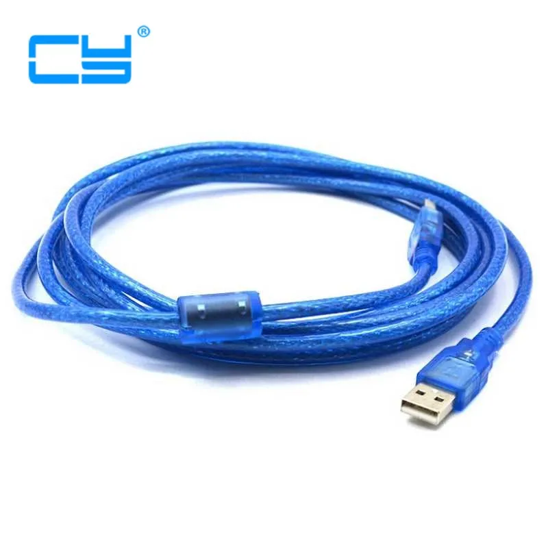 2016 New 30cm 1 Ft USB 2.0 Type A/A Male to Extension Cable Cord Blue | Компьютеры и офис