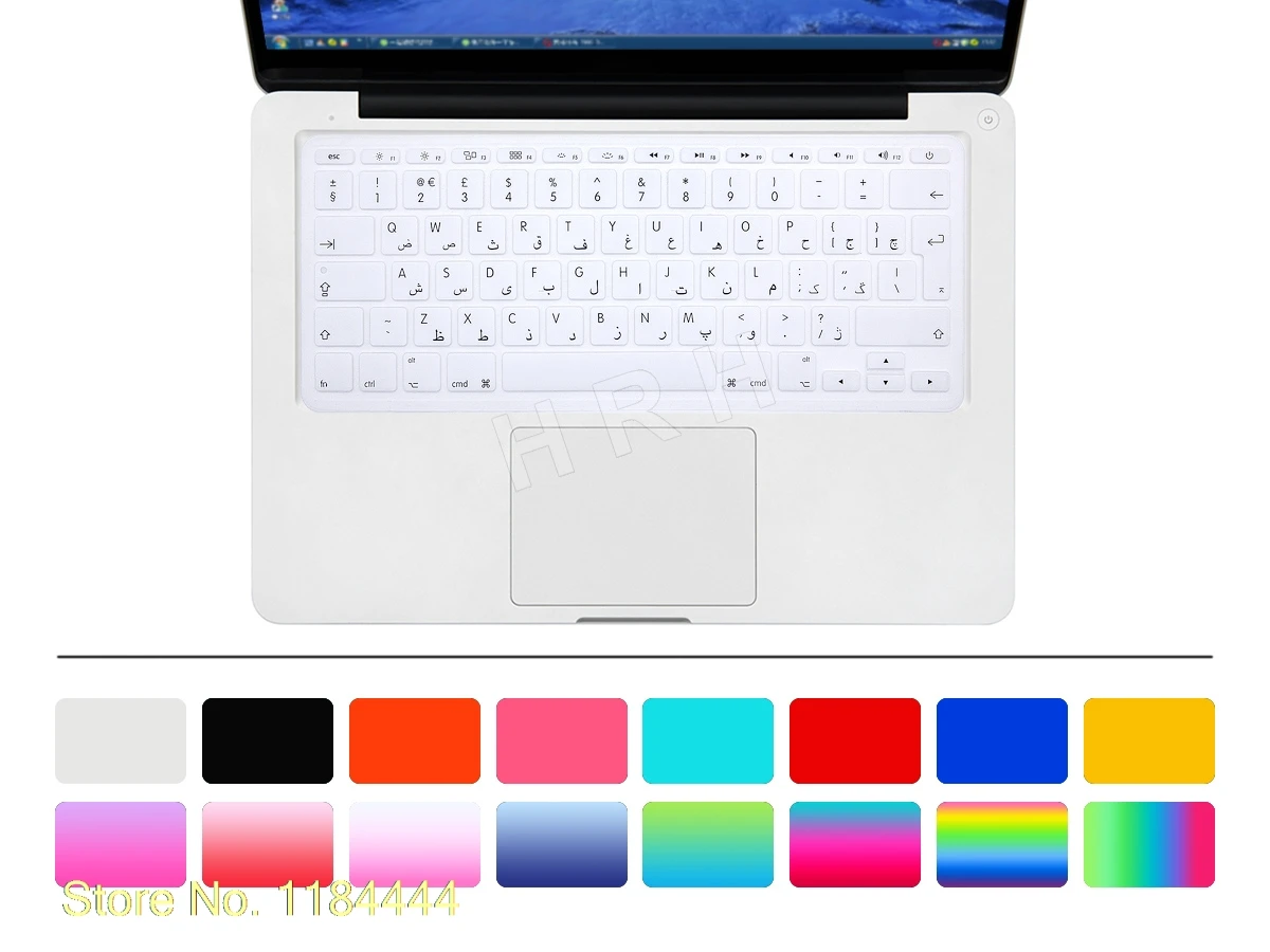 Для Apple MacBook Air 11 6 дюймов &quotA1465/A1370 EU UK арабский алфавит мягкий силиконовый