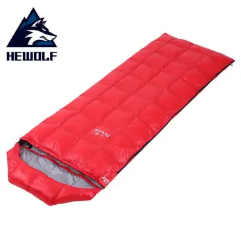

Hewolf Spring Autumn Winter Adult Envelope Ultra Light White Duck Down Sleeping Bag Lunch Break Outdoor Camping Sleeping Bag
