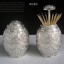 Автоматические Металлические зуб Палочки держатель Палочки коробка вечерние украшения для homeTooth Палочки диспенсер зуб Палочки диспенсер 1019