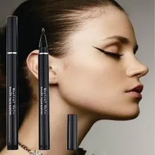 Гладкая долговечная подводка для глаз ручка Косметическая Easywear Водонепроницаемая жидкость длительного эффекта карандаш для глаз черный макияж леди красота инструменты