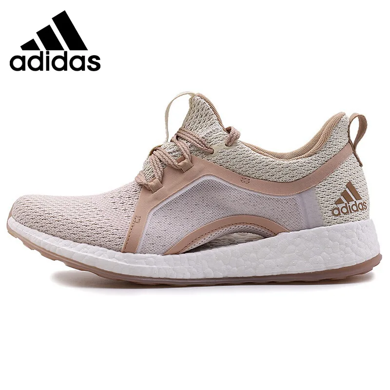 Новое поступление оригинальных женских кроссовок для бега Adidas PureBOOST X CLIMA|Беговая