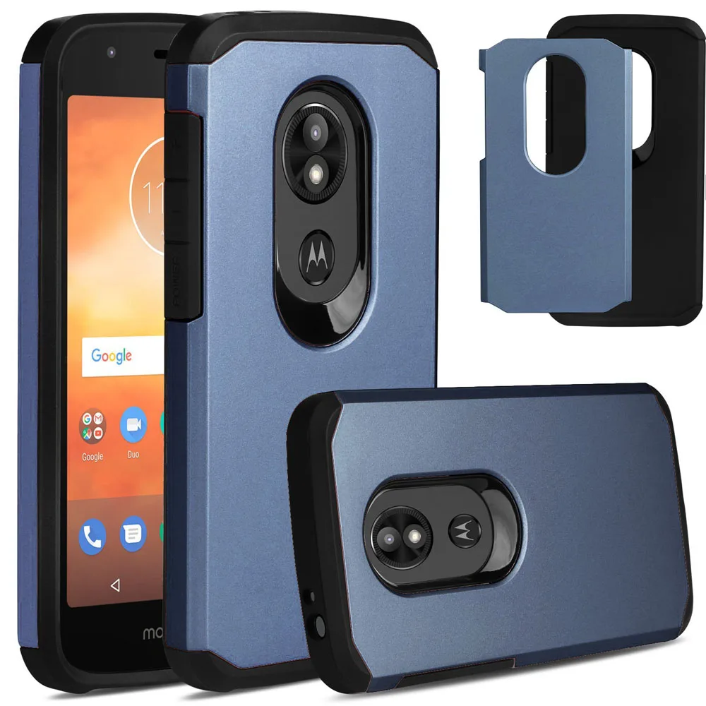 

For Motorola Moto E5 Plus / Moto E5 Supra Case Dual Layer Hybrid Armor Case Anti Scratch Shockproof Protective Hard Back Cover