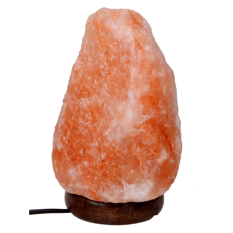 Гималайский ручной резной розовый соляной рок лампы натуральный очиститель воздуха кристалл соли ночной Светильник для Рождественский подарок и украшение дома