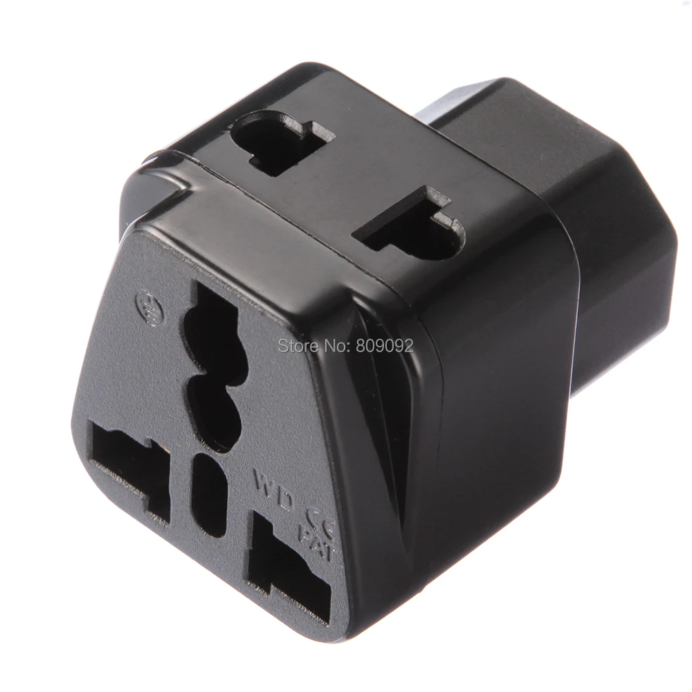 Адаптер питания 2 в 1 IEC 320 C14 Male C13 Female PDU/UPS Универсальный переходник для женщин