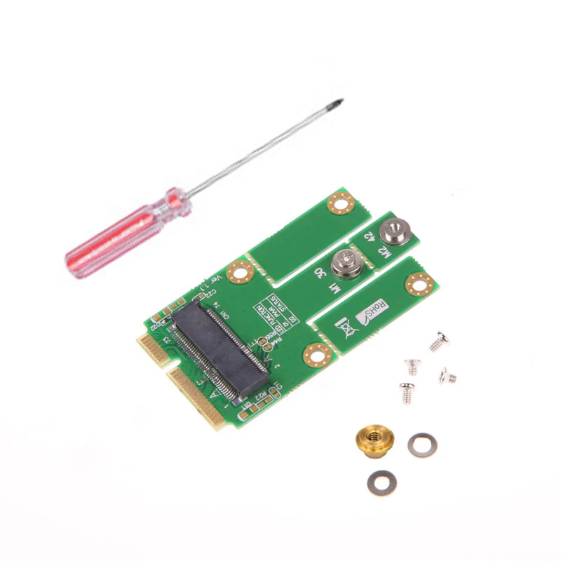 

NGFF M.2 to MiniPCIE miniPCI-E mPCIE Slot PCIe+USB Adapter Bluetooth Mini Card Q99 DJA99