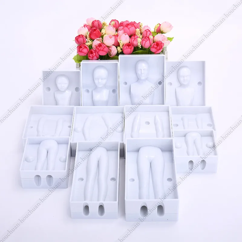 

12pcs/set 3D Female & Men & Boy & Girl Body Doll Cutter Fondant Mold Modelling Decorating DIY Kitchen Cookie Baking Mold Tool
