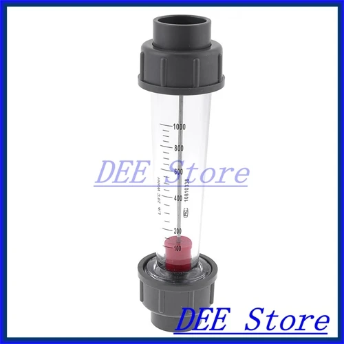 

Clear Water Liquid Flow Measuring Tube Pipe Style Flowmeter 100-1000L/h