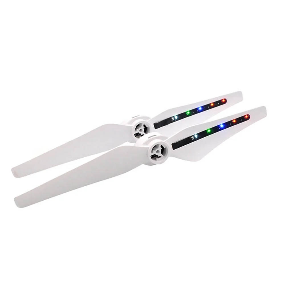 Drone accessories 1Pair USB Charging propellers LED Light Flash