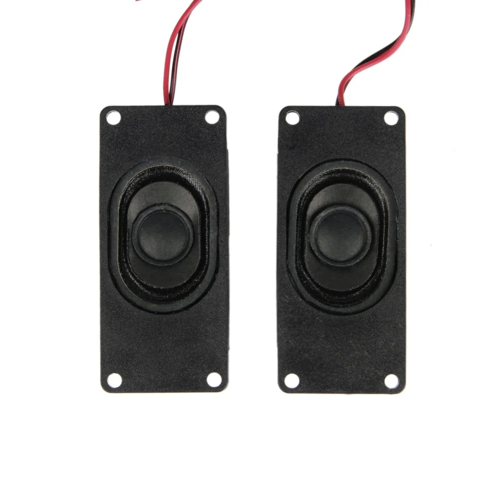 

2Pcs 3070 4Ohm 3W Speaker Advertising LCD TV Speakers Loudspeaker 70*30*16.5mm Rectangle Speaker