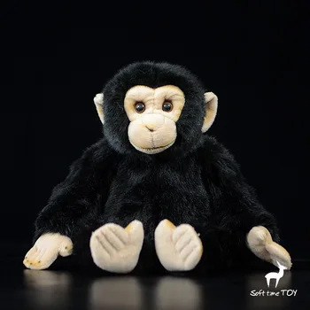 

Soft Toys Chimpanzee doll Stuffed Animals Kids Gifts Plush Sitting Orangutan Dolls Toy Stores
