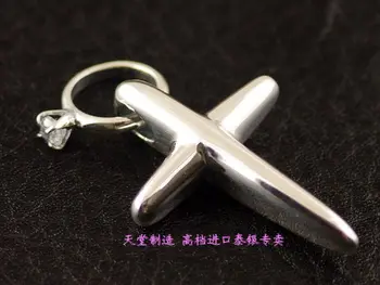 

925 pure silver brief small ring cross pendant