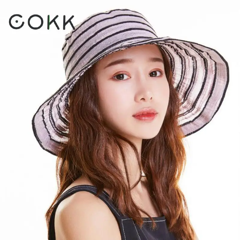 COKK الصيف قبعة الشمس للنساء شريط القماش قبعة قناع طوي صياد قبعة الإناث الأزياء قبعة الشمس شاطئ كاب مضادة للأشعة فوق البنفسجية الكورية جديد COKK الصيف قبعة الشمس للنساء شريط القماش قبعة قناع طوي صياد قبعة الإناث الأزياء قبعة الشمس شاطئ كاب مضادة للأشعة فوق البنفسجية الكورية جديد