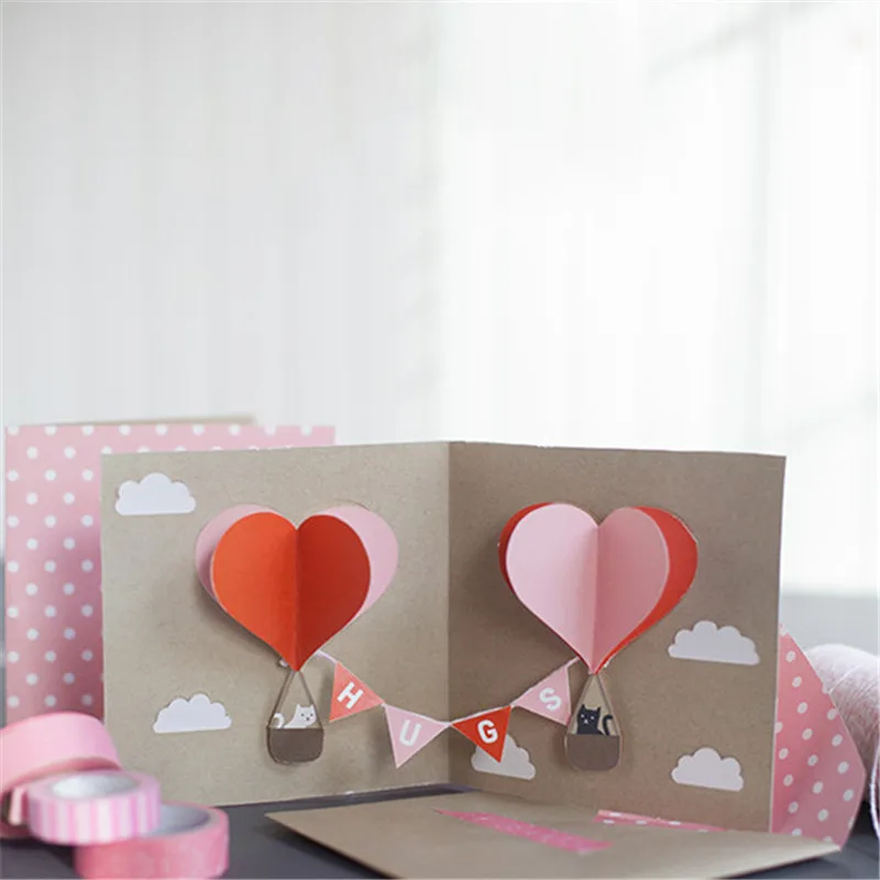 

Naifumodo Hot Air Balloon Metal Cutting Dies New 2019 for Craft Dies Scrapbooking Romantic Love Album Embossing Stencil Die Cut