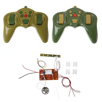 

6CH 2.4Ghz 30 Meter Radio Transmission Remote Control Receiver Board for DIY Tank Ship
