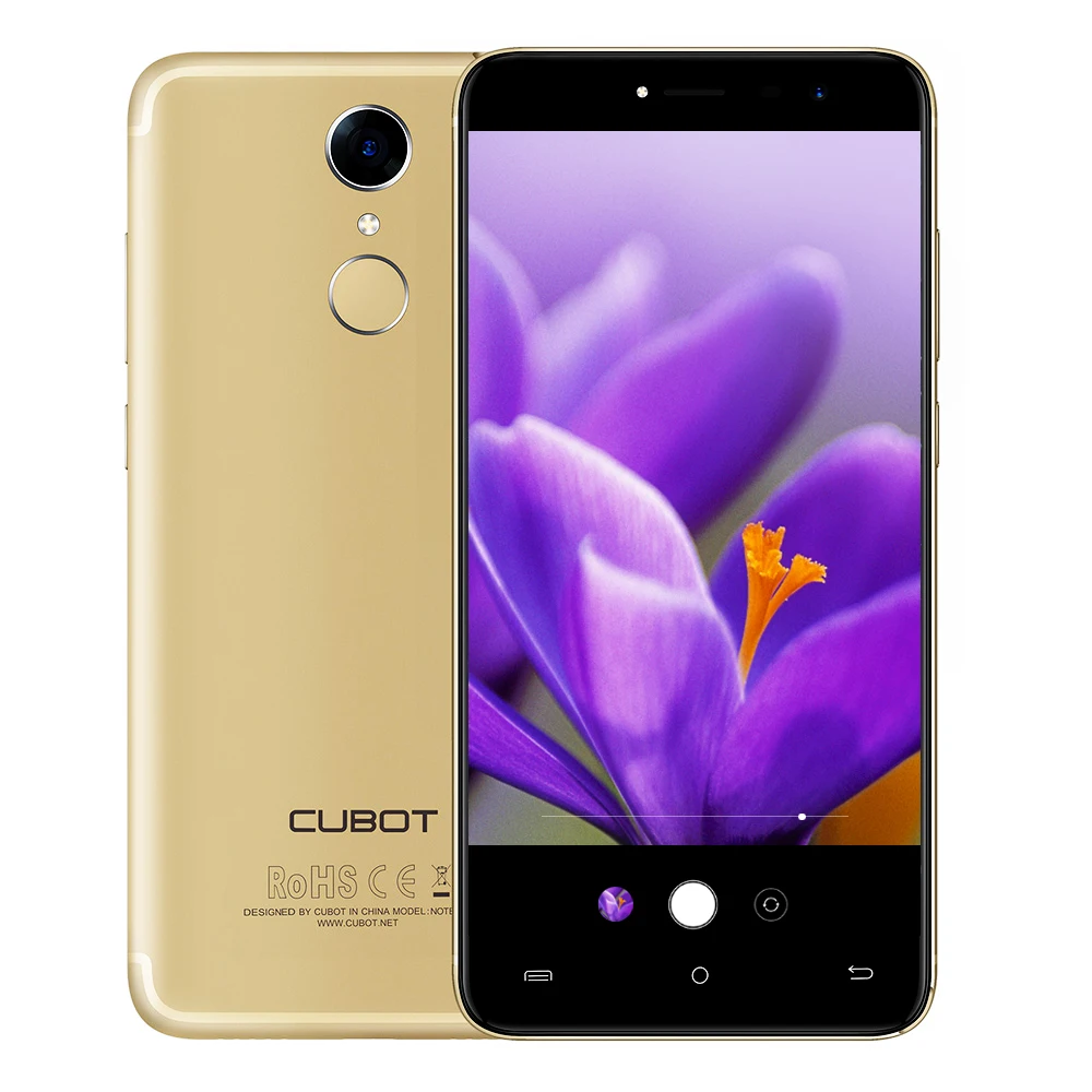 Cubot Note плюс 4 г смартфон 5 2 дюймов Android 7 0 MTK6737T ядра 1 ГГц 3 ГБ Оперативная память 32