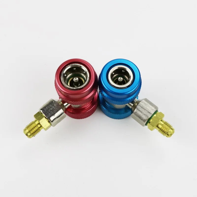 1 пара авто Freon R134A AC кондиционер регулируемая быстрая муфта хладагент Высокий