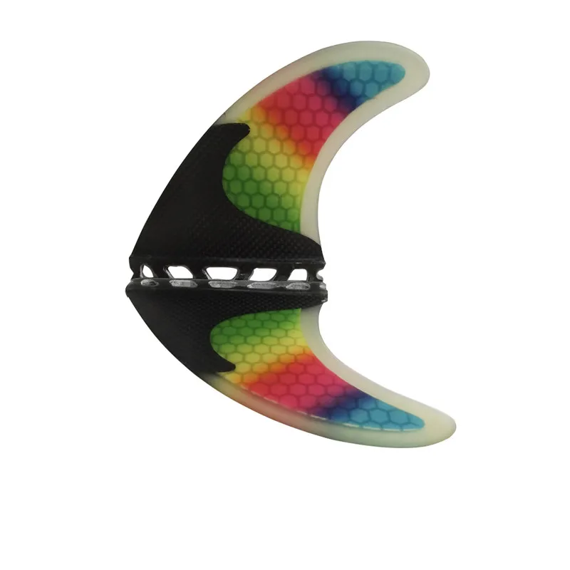 Future/FCS Fibreglass Colorful Quilhas Surfboard Honeycomb M Size Fin Surfing Fins Future/FCS Fibreglass Colorful Quilhas Surfboard Honeycomb M Size Fin Surfing Fins