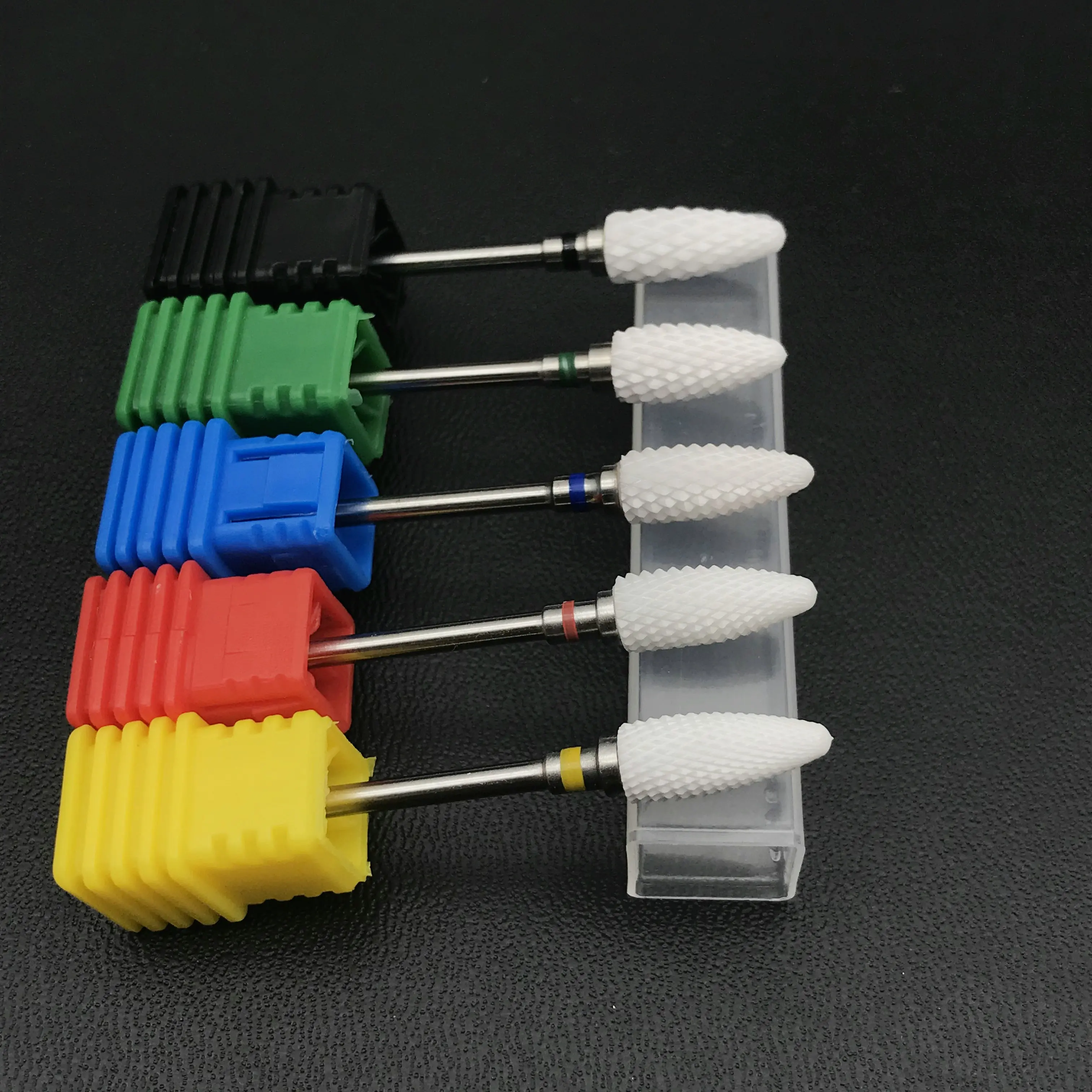 

1pc Ceramic Nail Drill Bit & Zirconia Ceramic Nail Art Tools Electric Manicure Cutter Nail Dental Burs