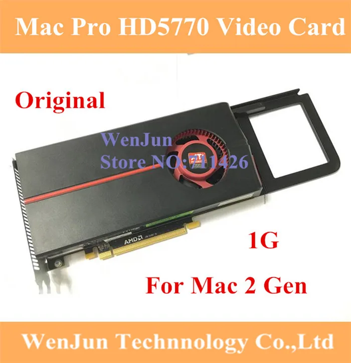 Apple ati radeon hd 5770 1gb graphics / video card for mac pro 2