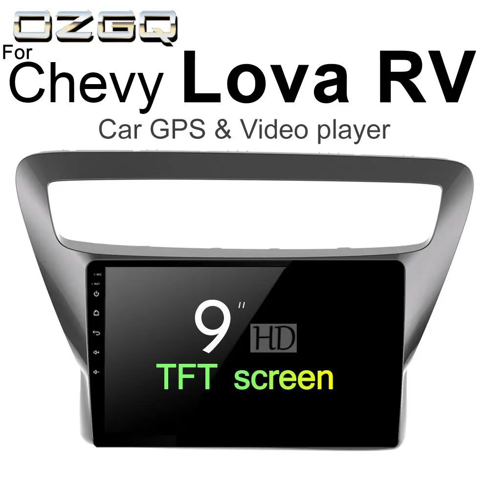 OZGQ Android 7 1 Автомобильный плеер для Chevrolet Lova RV 2016 2017 2018 Экран Авто GPS навигация BT