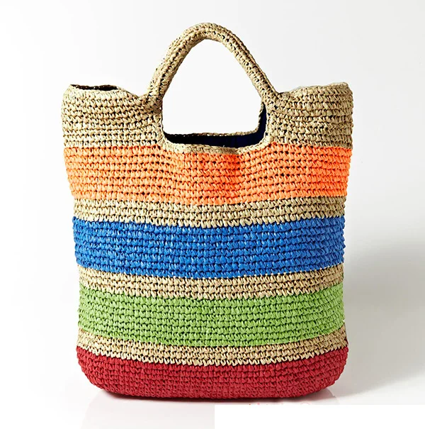 2017 New Fashion Womens Straw Handbags Summer Weave Woven 2017 New Fashion Womens Straw Handbags Summer Weave Woven