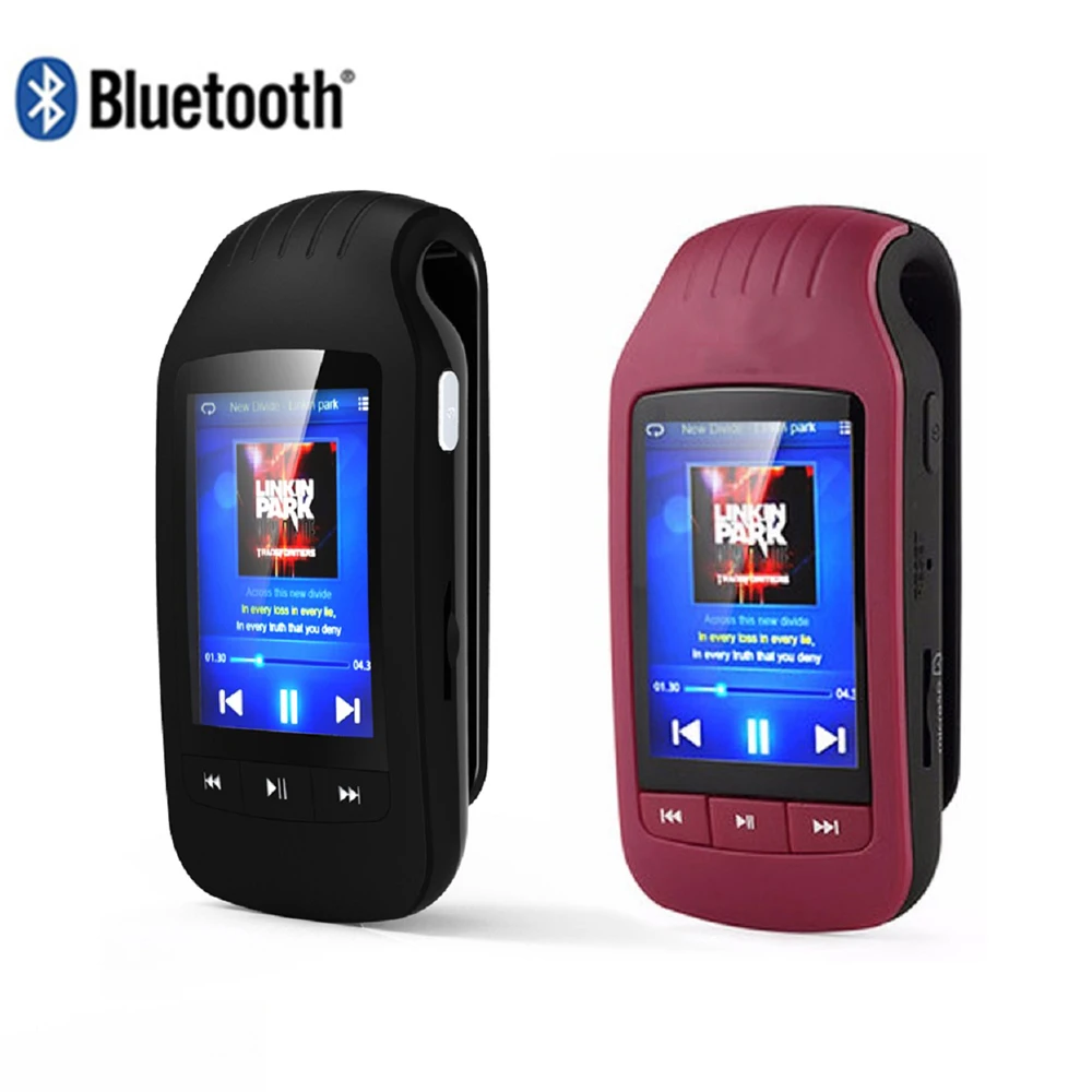 Mini portable Bluetooth mp4 player 8GB Sport Pedo Meter FM Radio Video Player Ebook mp4 Music