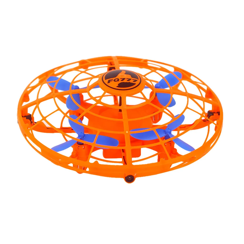 Gravity Defying с ручным управлением Летающий Orb индукционный Дрон Квадрокоптер игрушки RTF для детей склад США