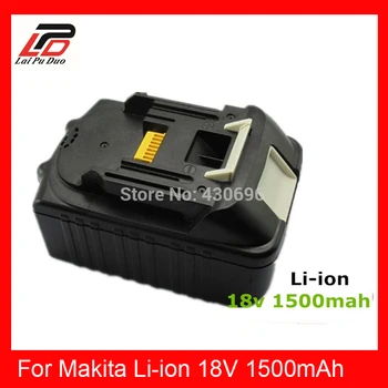 

NEW 18v 1500mah Replacement Power Tools Lithium Battery for MAKITA BL1815 BL1830 194205-3,194309-1