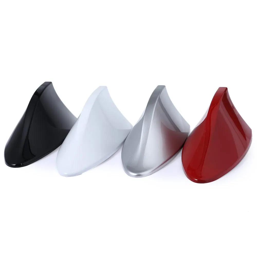 

1x Car Auto Antenna Signal Radio Decorative Trim Stick Universal Car Roof Mounted Shark Fin Shaped Strong Signals UV Protected