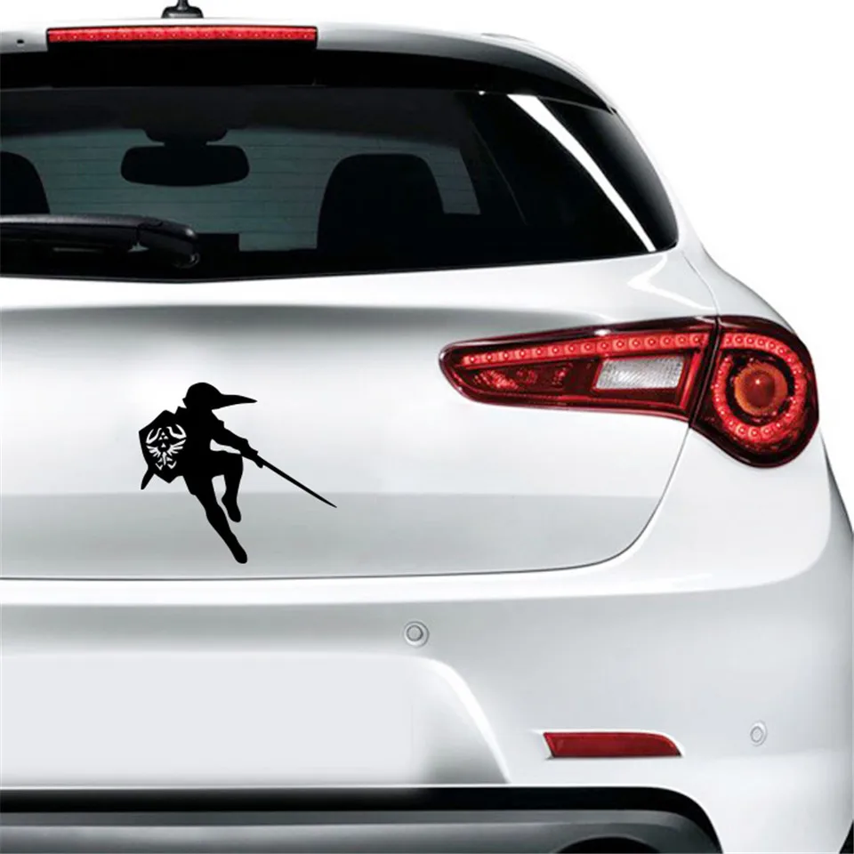 Cunymagos Zelda Sword Personality Car-Styling Stickers Decals Vinyl Decor Fashion Creative Car Wall Reflective Sticker Funny 15.5cm14 (7)
