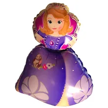 76x50 см фольгированные воздушные шары принцессы алюминиевые воздушные шары для девочек на день рождения украшения Детские воздушные шары игрушки