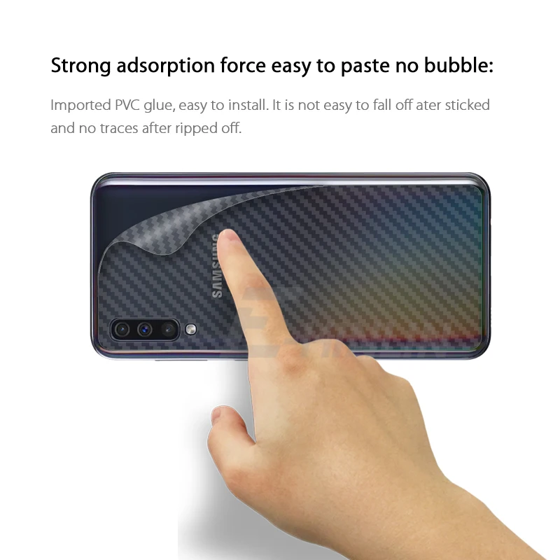 Мягкая задняя крышка протектор экрана для Samsung Galaxy A90 5G A50 A60 A70 A80 A10 A20 A30 A40 наклейка