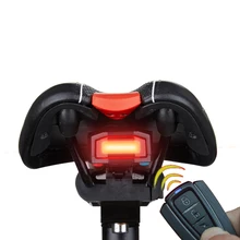 ANTUSI A6 Bicycle 3 in 1 Wireless Rear Light Cycling Remote Control Alarm Lock Mountain Bike Smart Bell COB Tailight USB Charge