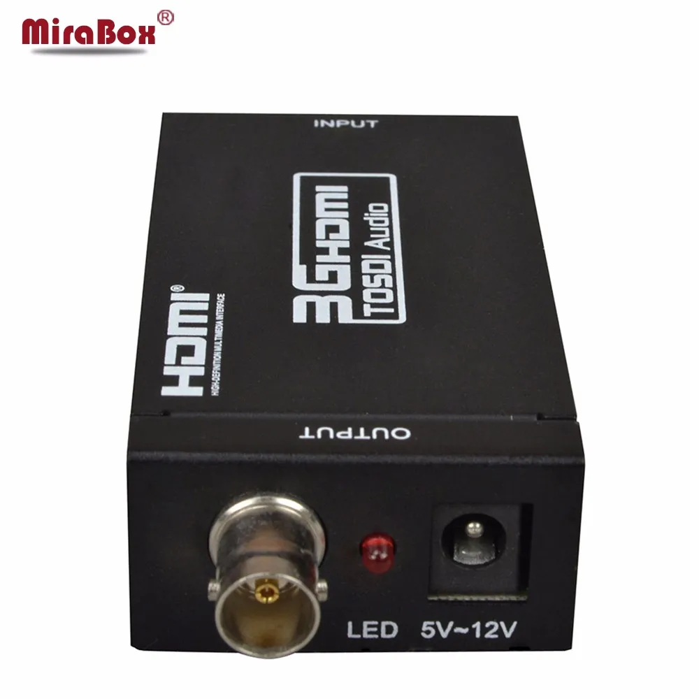 Mini HDMI to SDI Converter Adapter 3G HD SDI for driving HDMI Monitors with Power adapter EU US UK AU Plug
