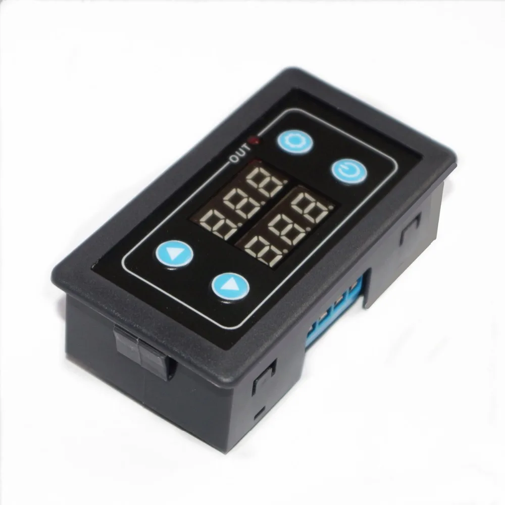 

New digital display time relay, timing delay loop control relay module 220V24V12V5V