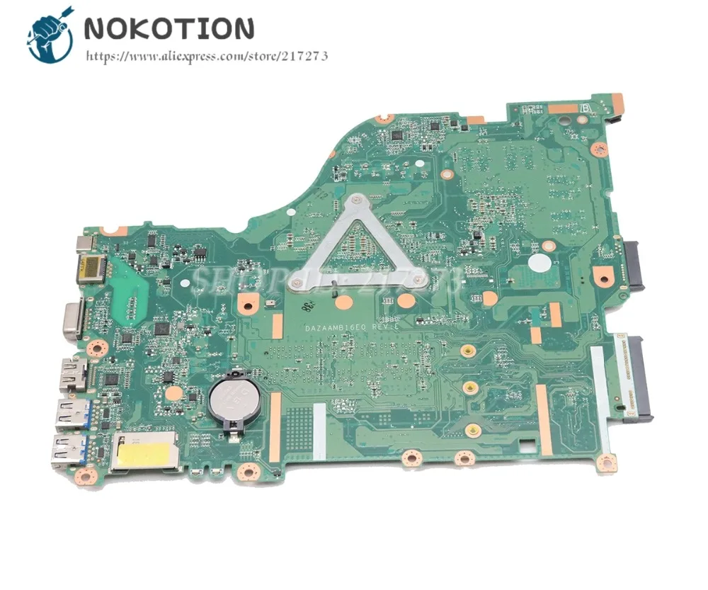 NOKOTION для acer aspire E5-574G F5-574G Материнская плата ноутбука NBGDW11006 NBGDW110066 DAZAAMB16E0 940MX I7-6500U Процессор