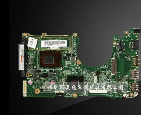 Отправка платы + X202E материнская плата 2 ядра U Гб ОЗУ для ASUS S200E X201E ноутбука |